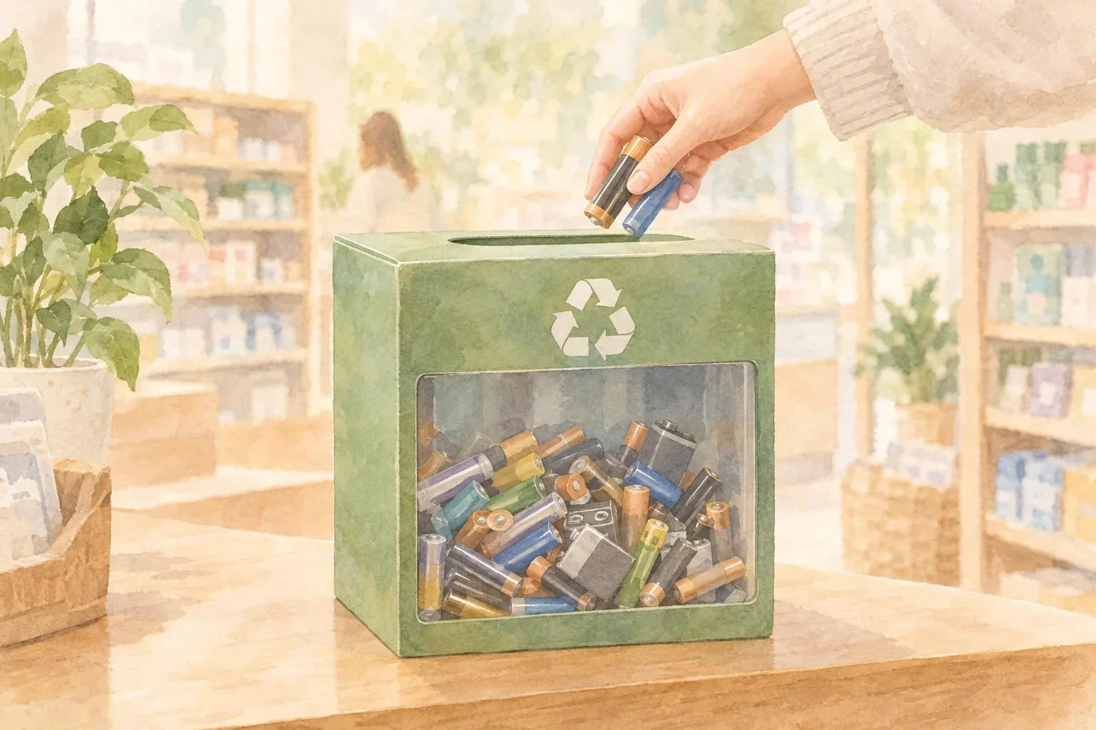 Batterien entsorgen: Rückgabe, Akkus und Sammelboxen