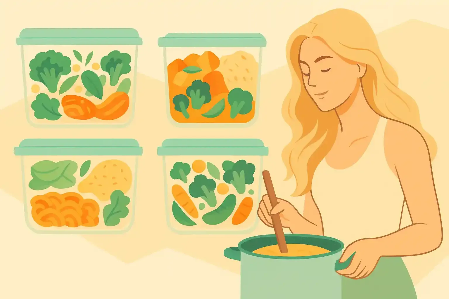 Meal Prep vegan: Wochenplan, Rezepte und praktische Tipps zum Vorkochen