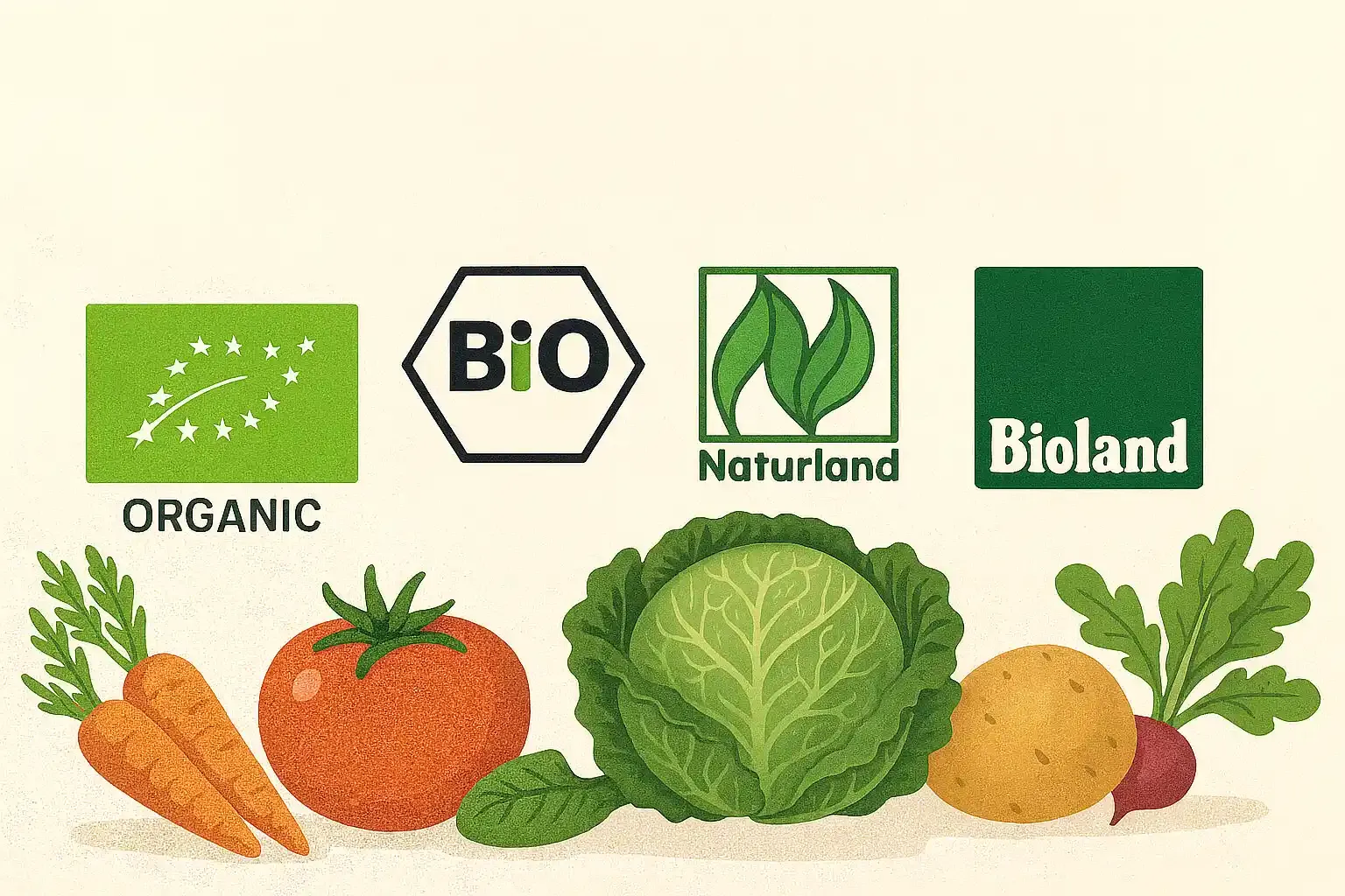 Bio Siegel im Vergleich: Bedeutung und Unterschiede der wichtigsten Zertifizierungen