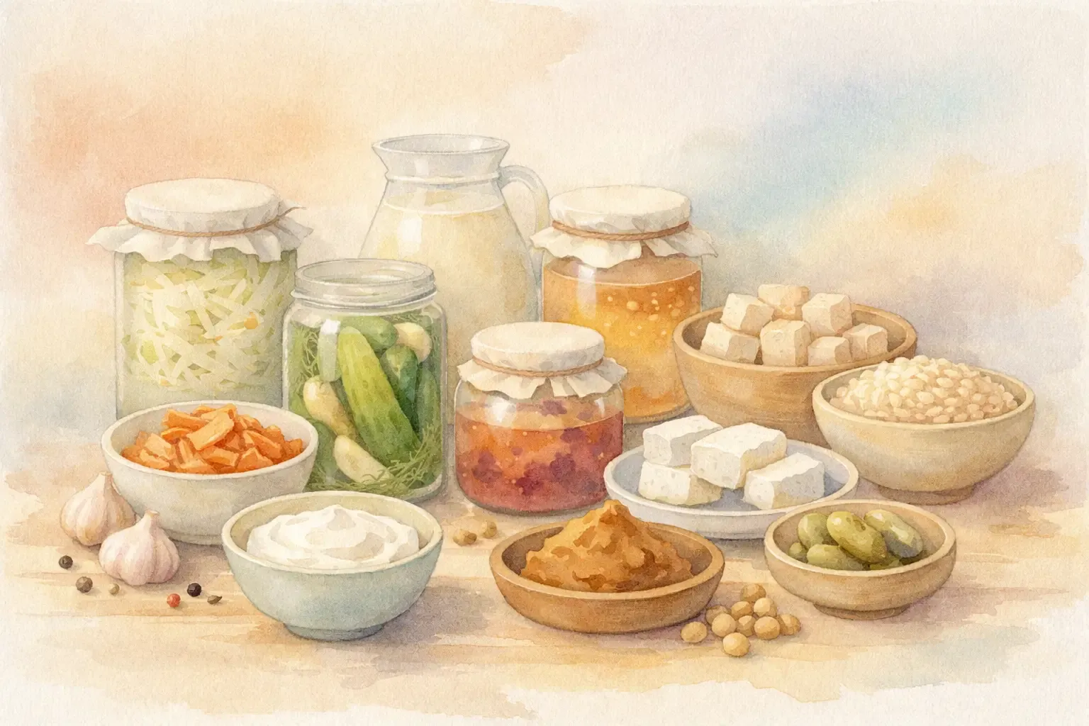 Fermentierte Lebensmittel: Liste mit 25+ Beispielen