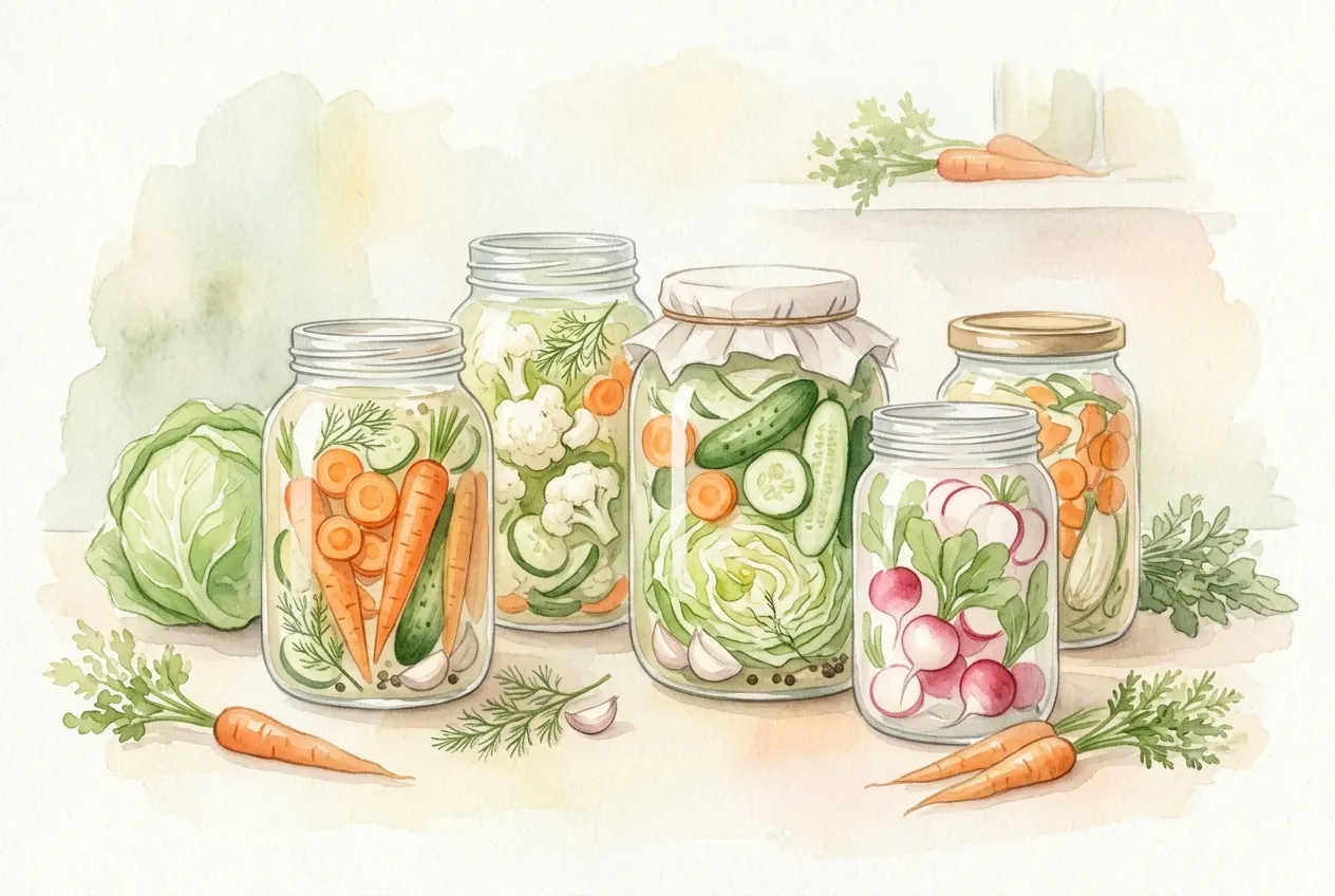 Gemüse fermentieren: So machst du Gemüse haltbar