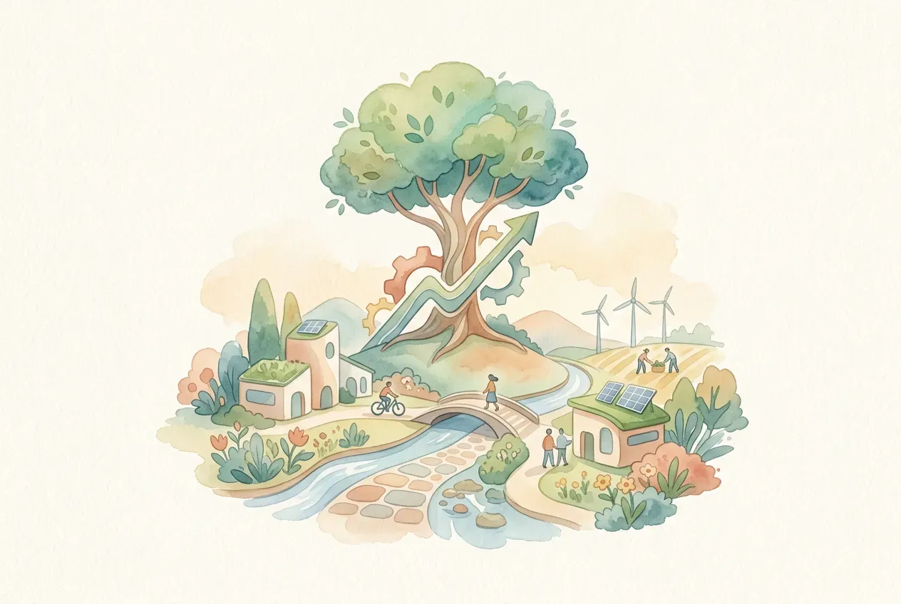 Ökonomie und Ökologie: Wie Wirtschaft und Umwelt zusammenpassen