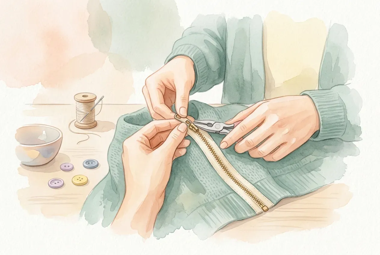 Reißverschluss reparieren: Anleitung & Tipps