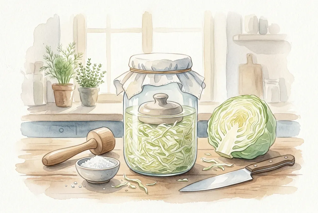 Sauerkraut fermentieren: Einfache Anleitung für Zuhause