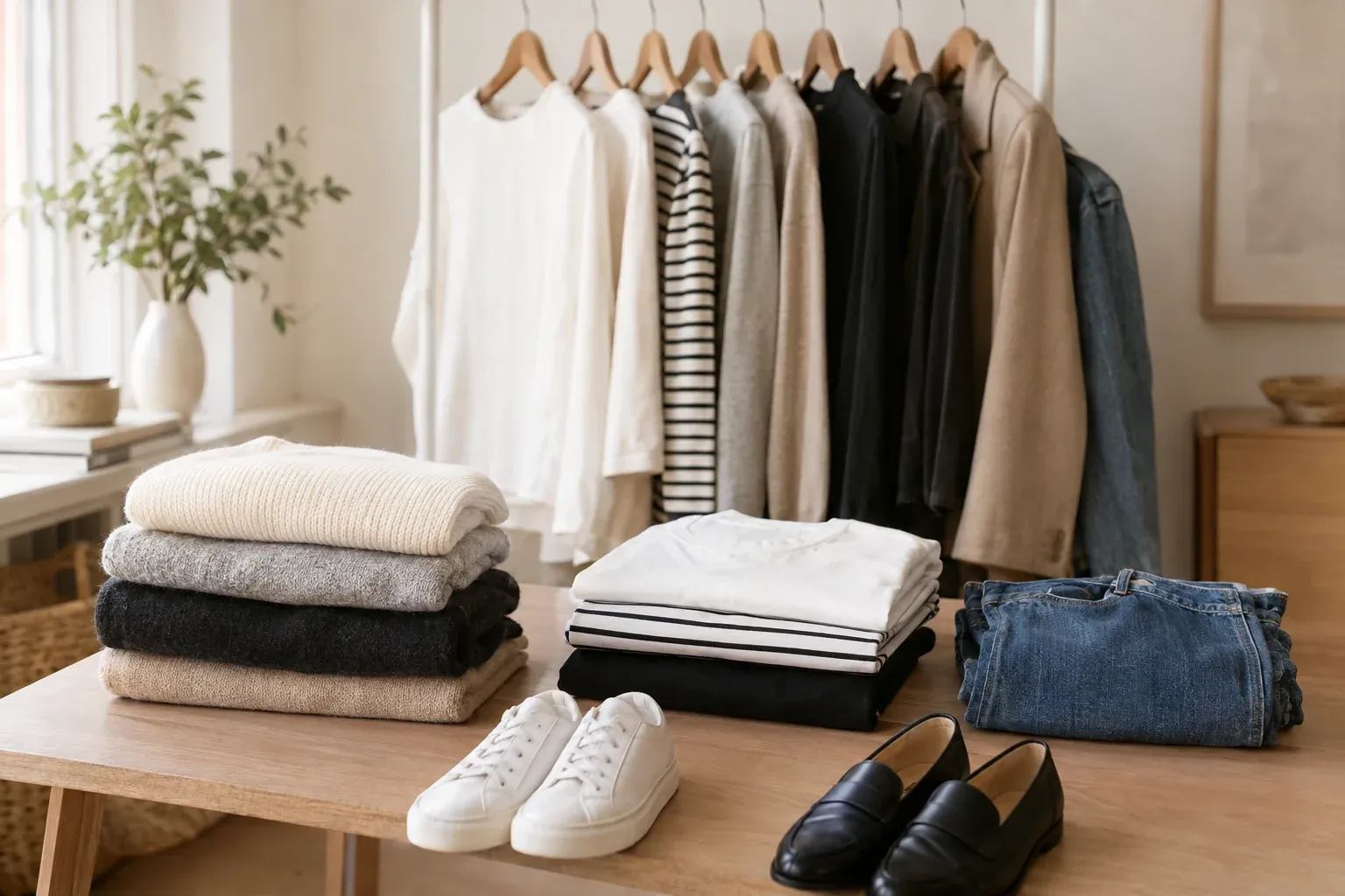 Schritt 4: Basics auswählen -- die Grundlage der Capsule Wardrobe