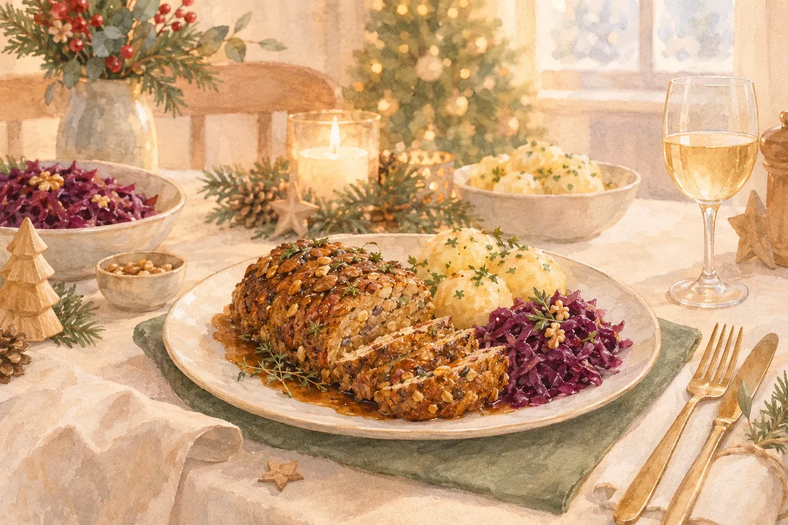 Vegane Weihnachtsrezepte: Nachhaltig feiern ohne Kompromisse