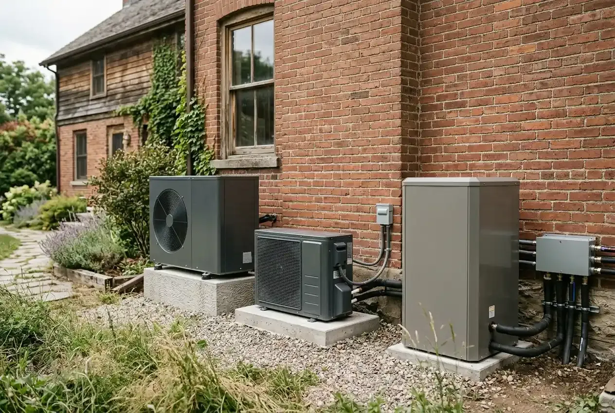 Verschiedene Wärmepumpen-Typen im Vergleich für die Nachrüstung im Bestand