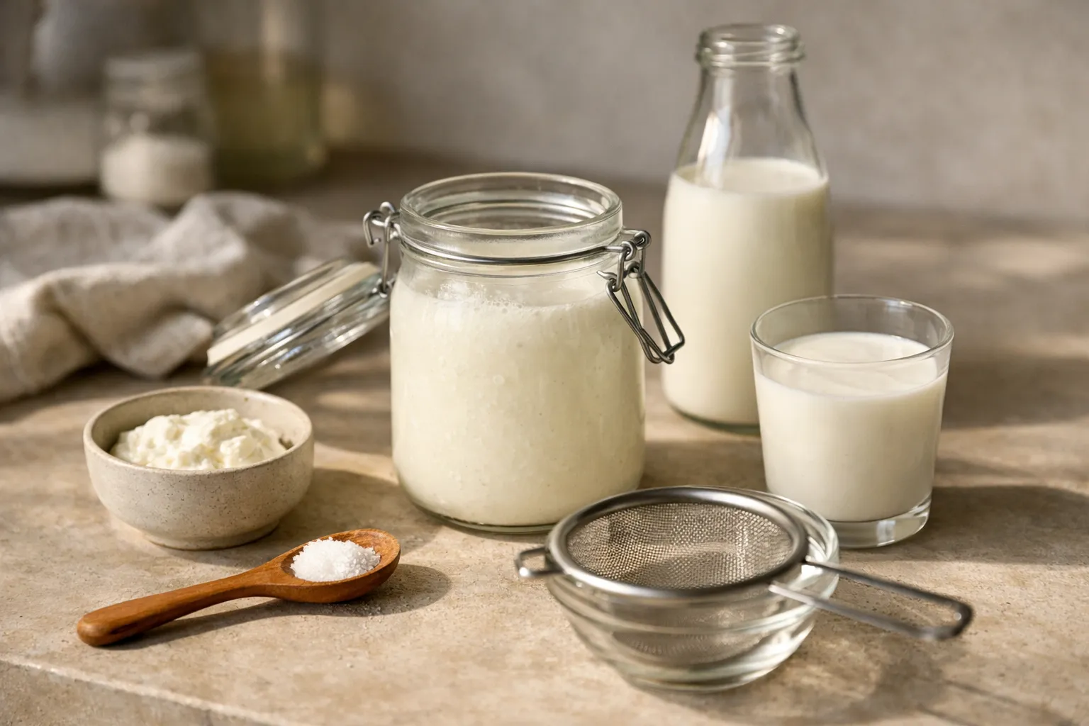 Kefir ohne Knolle selber machen: Geht das?